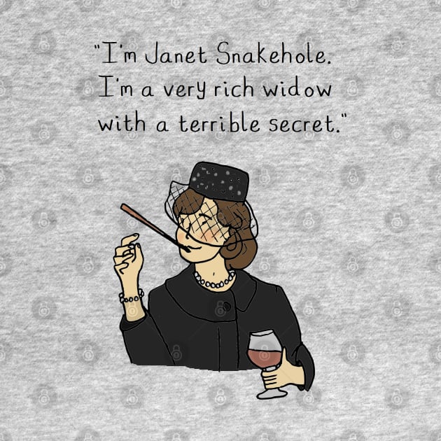 Janet Snakehole by JennyGreneIllustration